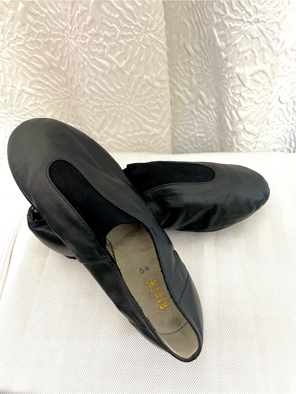 Black Ballet Flats Slip-On Shoes